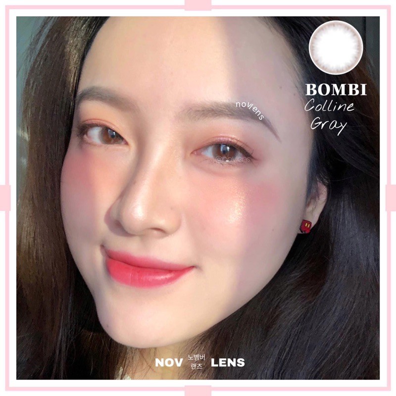 Kính áp tròng BColline Gray màu xám tự nhiên