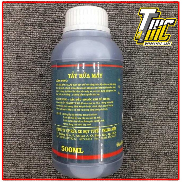 Nước tẩy lốc máy siêu sạch PALLAS