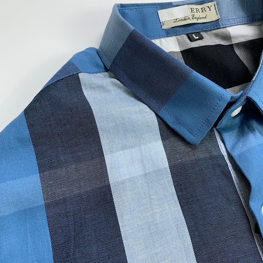 Áo sơ mi nam ngắn tay 💠 GIÁ SỐC 💠 áo thun na BBR kẻ nhiều màu caro, chất liệu cotton thoáng mát