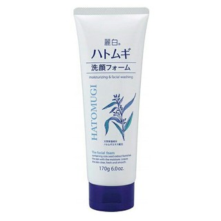 Sữa rửa mặt trắng da hạt ý dĩ hatomugi cleansing & facial washing nhật bản