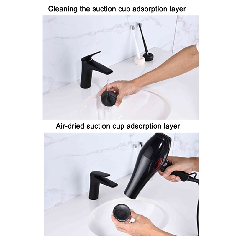 QQ Bộ 2 Móc Treo Chìa Khóa / Vòi Hoa Sen Có Giác Hút Mạnh Tái Sử Dụng Được