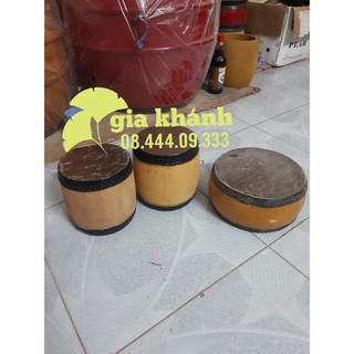 Trống cúng,trống hát chầu văn khung liền