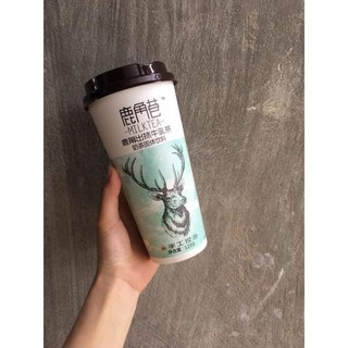 Trà sữa the alley vị matcha