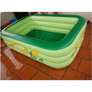 Bể bơi 2m1 3 tầng + bơm điện