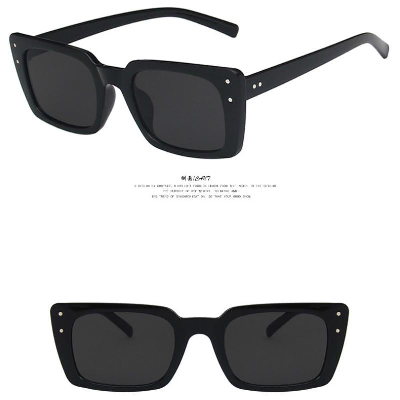 Kính mát gọng vuông kiểu dáng cổ điển cho nữ