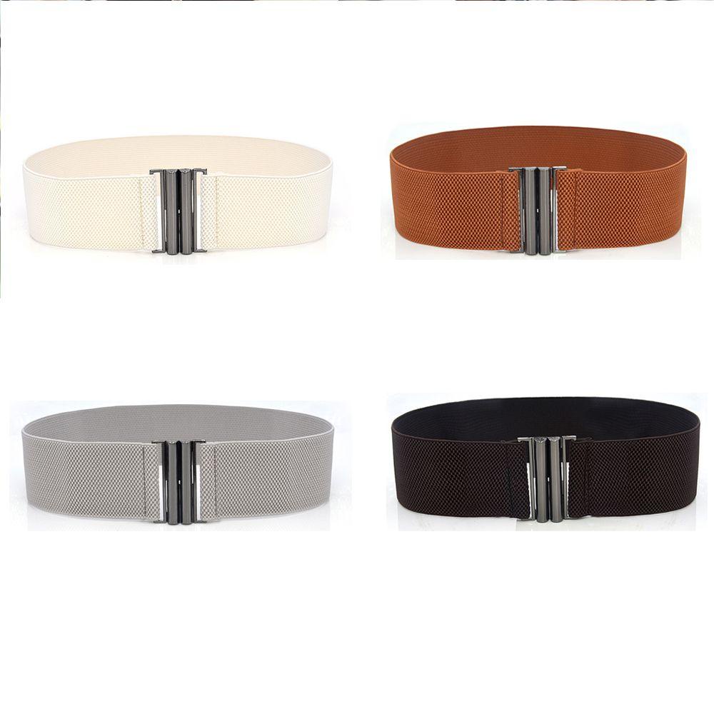 Thắt Lưng Co Giãn Khóa Kim Loại Dành Cho Nữ