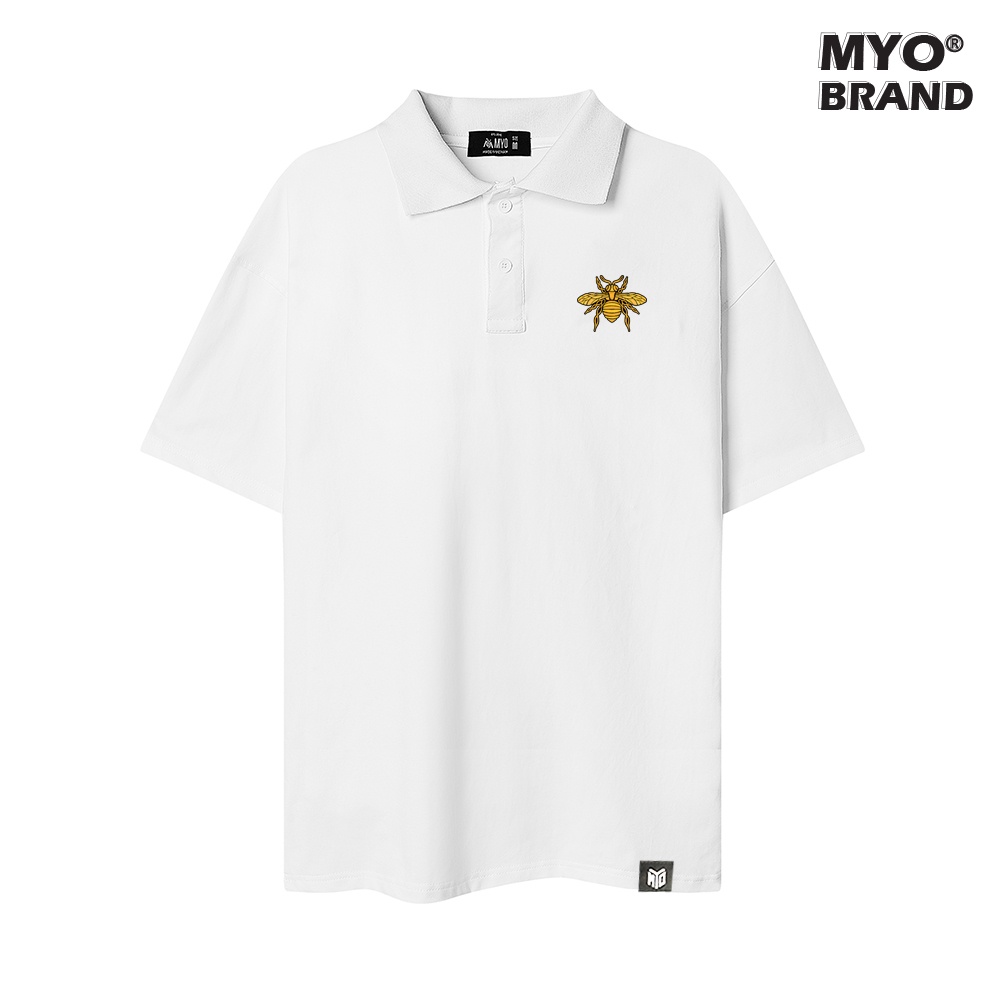 Áo Polo Nam MYO Vải Cotton In Hình Bee 2735