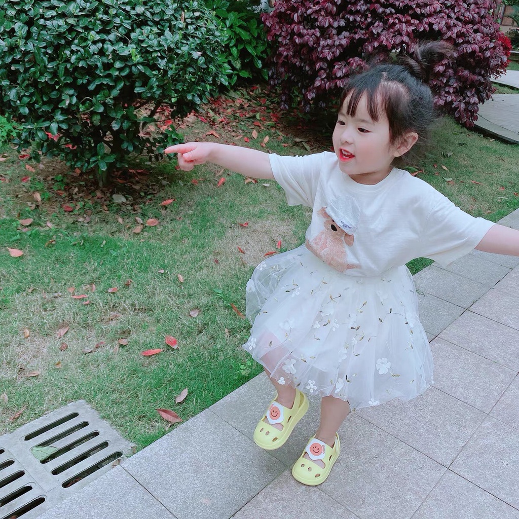Dép sục cho bé trai bé gái Mario dễ thương chất xốp mềm siêu nhẹ chống trơn trượt phong cách Hàn Quốc mới nhất