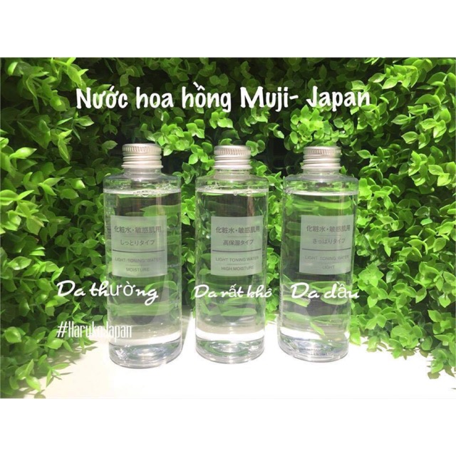 NƯỚC HOA HỒNG MUJI NHẬT BẢN