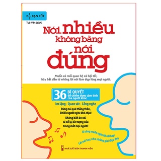 Sách: Nói Nhiều Không Bằng Nói Đúng