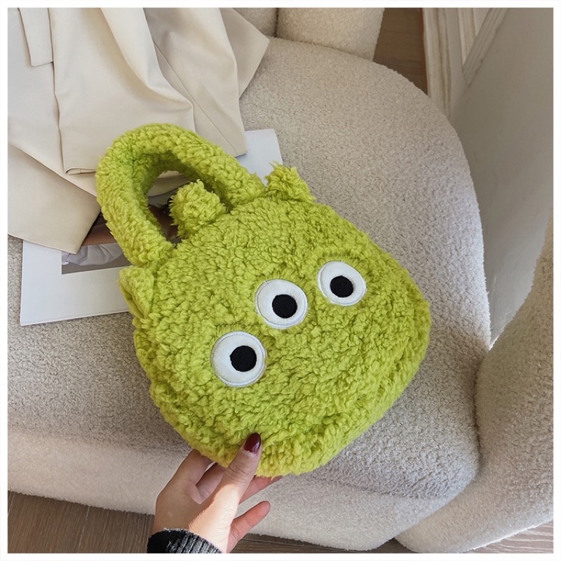 DISNEY HANDBAG-TÚI LÔNG HOẠT HÌNH. KÈM ẢNH FEEDBACK