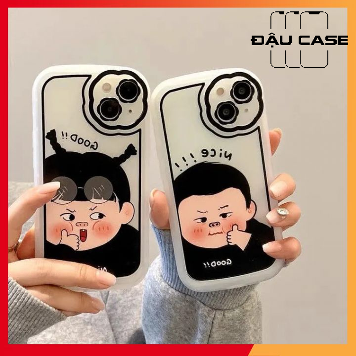 ốp lưng iphone cô bé/cậu bé mập 7,8plus/ xs max/ 11 pro/ 11 pro max/ 12 pro/ 12 pro max/ 13 pro/ 13 pro max