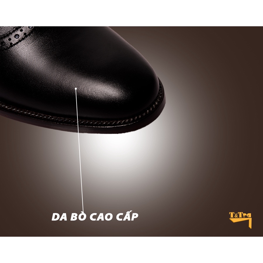 [ 6CM ] Giày Cao Nam T&amp;TRA S1025DĐD