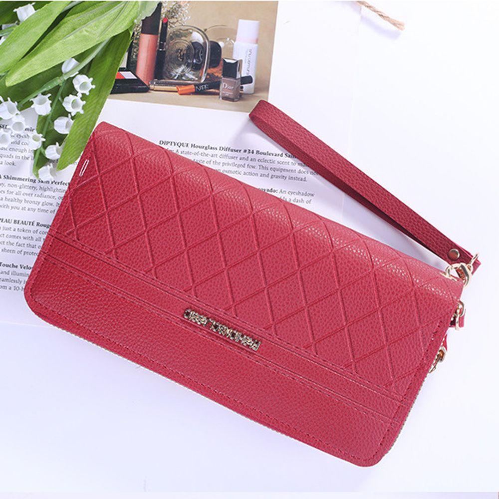 Ví Cầm Tay Dáng Dài Có Ngăn Đựng Thẻ / Tiền Xu Nhỏ Xinh Cho Bạn Gái