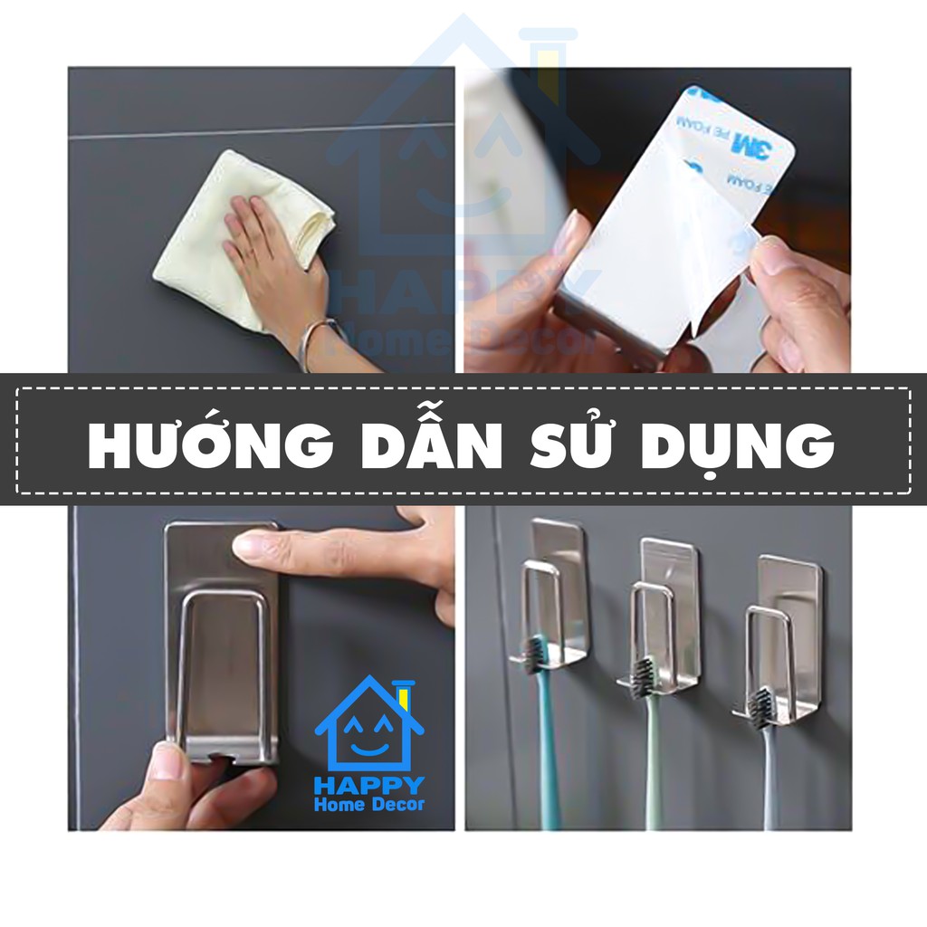 Giá treo bàn chải 🩸 GIÁ SỐC 🩸 Giá treo bàn chải, kem đánh răng, cốc súc miệng đa năng dán tường gạch men - MBC1