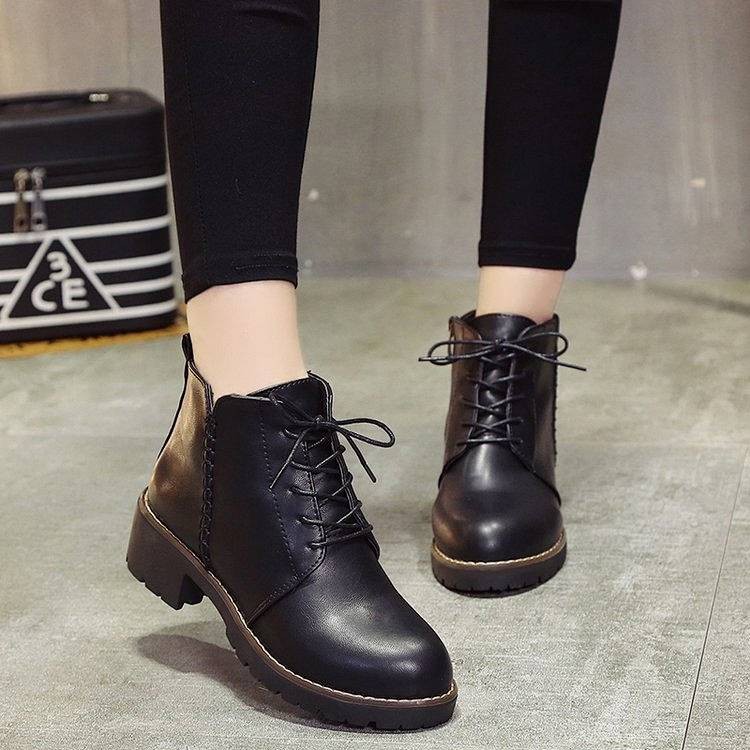 DR. MARTENS Giày Bốt Nữ Cổ Cao Thời Trang Anh Quốc 2020