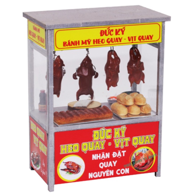 Mô Hình Nhà Búp Bê Xe Hàng Rong Xe Heo Quay HR12