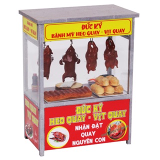 Mô Hình Nhà Búp Bê Xe Hàng Rong Xe Heo Quay HR12