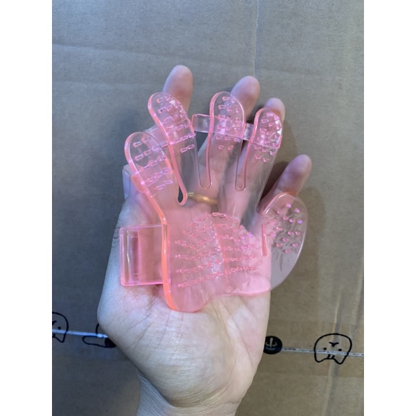 Găng tay cao su tắm chó mèo