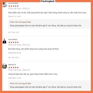 Túi Gói Hàng Niêm Phong Tự Dính TUIGOIHANG Size 38x52 đóng gói Áo khoác, áo vest balo giầy, packingbad