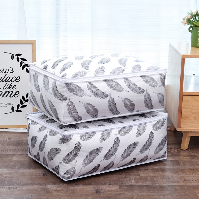 Túi đựng quần áo chăn mền chống bụi bẩn chống ẩm mốc sức chứa lớn trong suốt tiện lợi