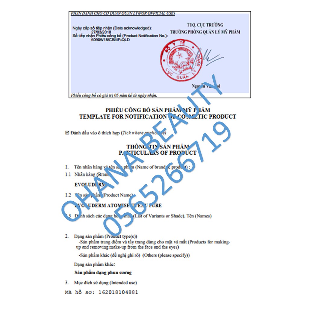 Xịt Khoáng Cấp Ẩm Evoluderm Atomiseur Eau Pure 400ml | BigBuy360 - bigbuy360.vn