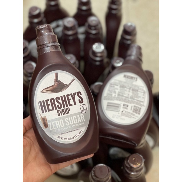Syrup chocolate Hershey không đường