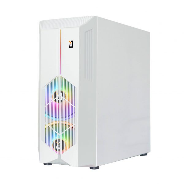 Vỏ case Jetek Beryl2 (WHITE)Tặng 2 Fan RGB