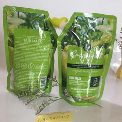 Hấp Phục Hồi Bưởi Grapefruit Siêu Mềm Mượt Ngăn Rụng Tóc Dạng Túi 500ML ✅FLASH SALE✅ | BigBuy360 - bigbuy360.vn
