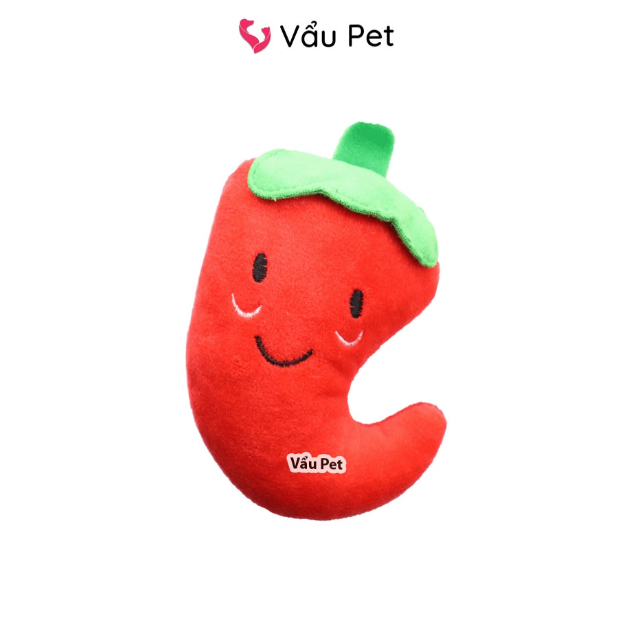 Ớt Nhồi Bông - Đồ Chơi Cho Chó Mèo Thú Cưng