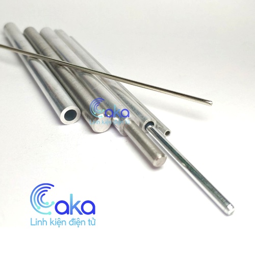 Trục sắt, Trục rỗng dài 10cm 15cm làm mô hình đồ chơi thí nghiệm DIY