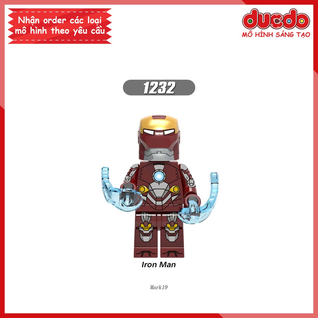 Minifigures các bộ giáp cực đỉnh của Iron Man - Đồ chơi Lắp ghép Xếp hình Mô hình Mini XINH X0254