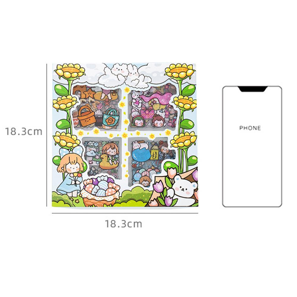 PEWANY :tationery :ticker 100 cái / bộ : crapbooking :eally small garden :iary :lbum :ecorative :order :ticker