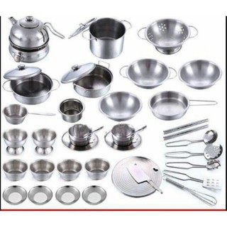 BỘ ĐỒ CHƠI NẤU ĂN 36 MÓN.