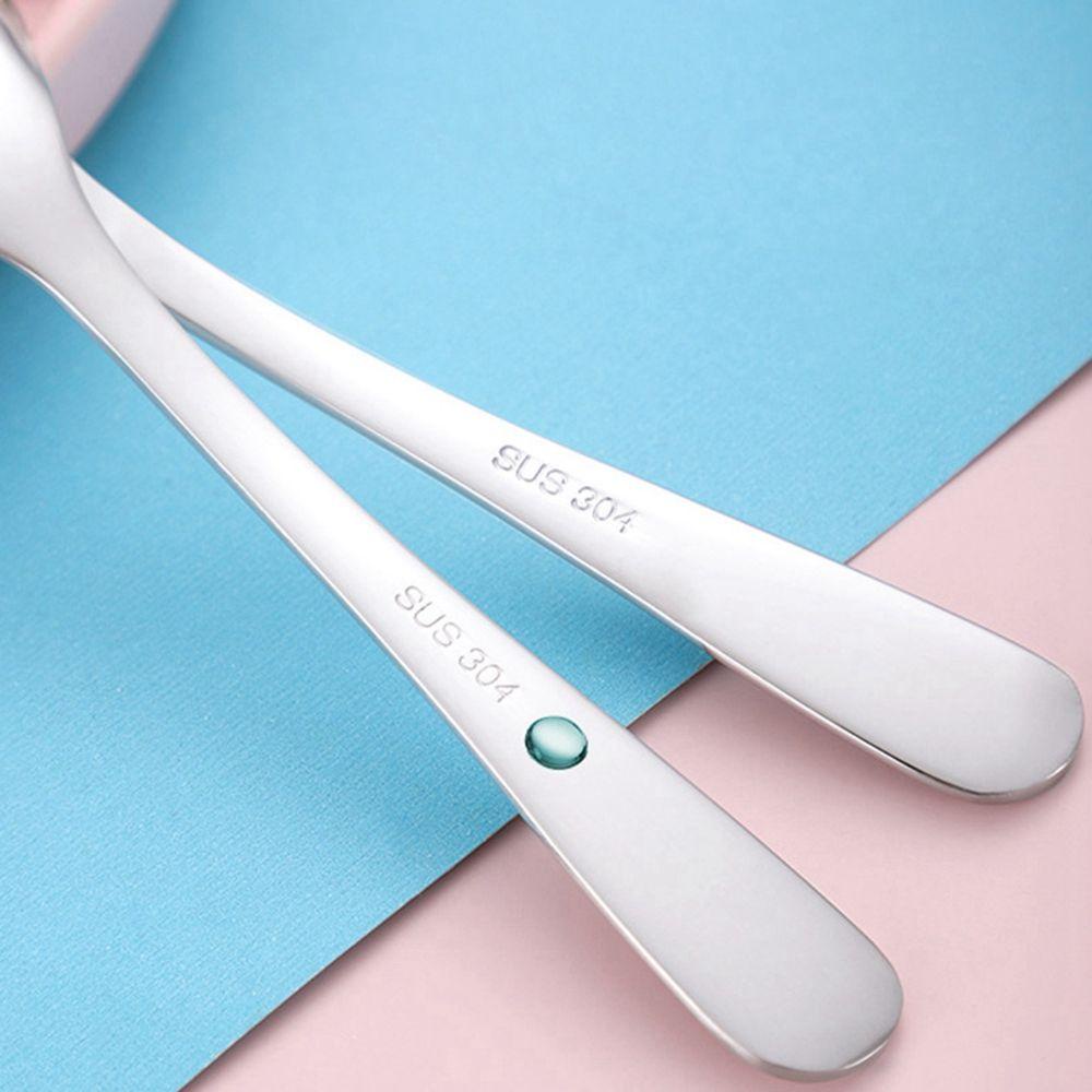 YIYU Muỗng Cà Phê Họa Tiết Hoạt Hình Dễ Thương Bắt Mắt