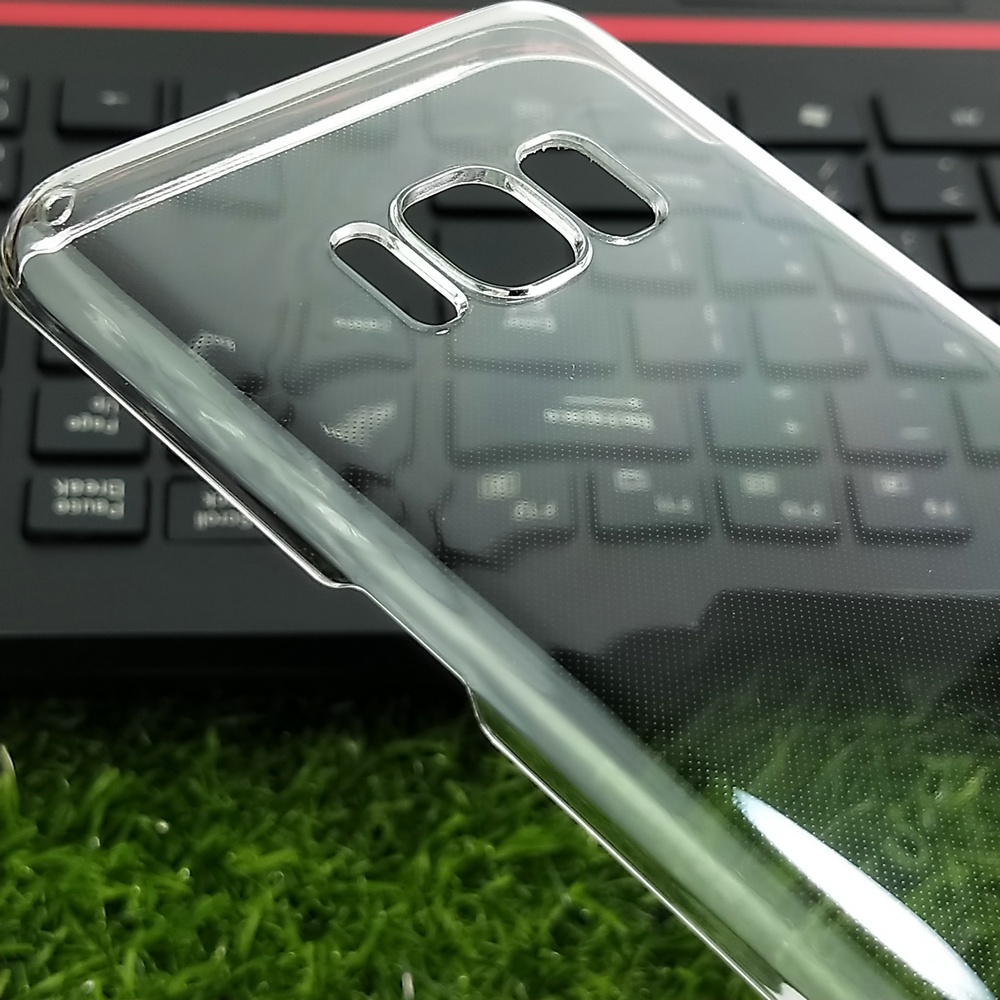 Ốp điện thoại Nhựa Cứng Trong Suốt Cho Samsung Galaxy S8 Plus