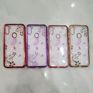 SAMSUNG A11 Ốp lưng đính đá in hình xinh đẹp