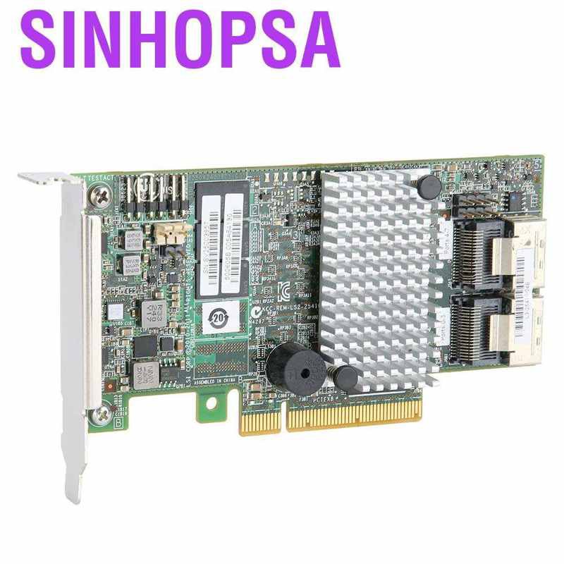 Card Lsi 9267-8i 2208 6 Gbit / S 512 Mb Pci-E 2.0 8-port Sata / Sas Raid0 / 1 / 10