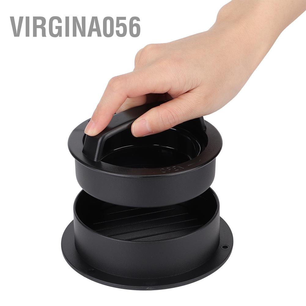 Hàng Hot Thực phẩm có thể tháo rời Cấp nhà bếp Máy làm bánh hamburger Máy ép thịt Máy ép thịt Phụ kiện dụng cụ BBQ Hàng giao ngayVirgina056