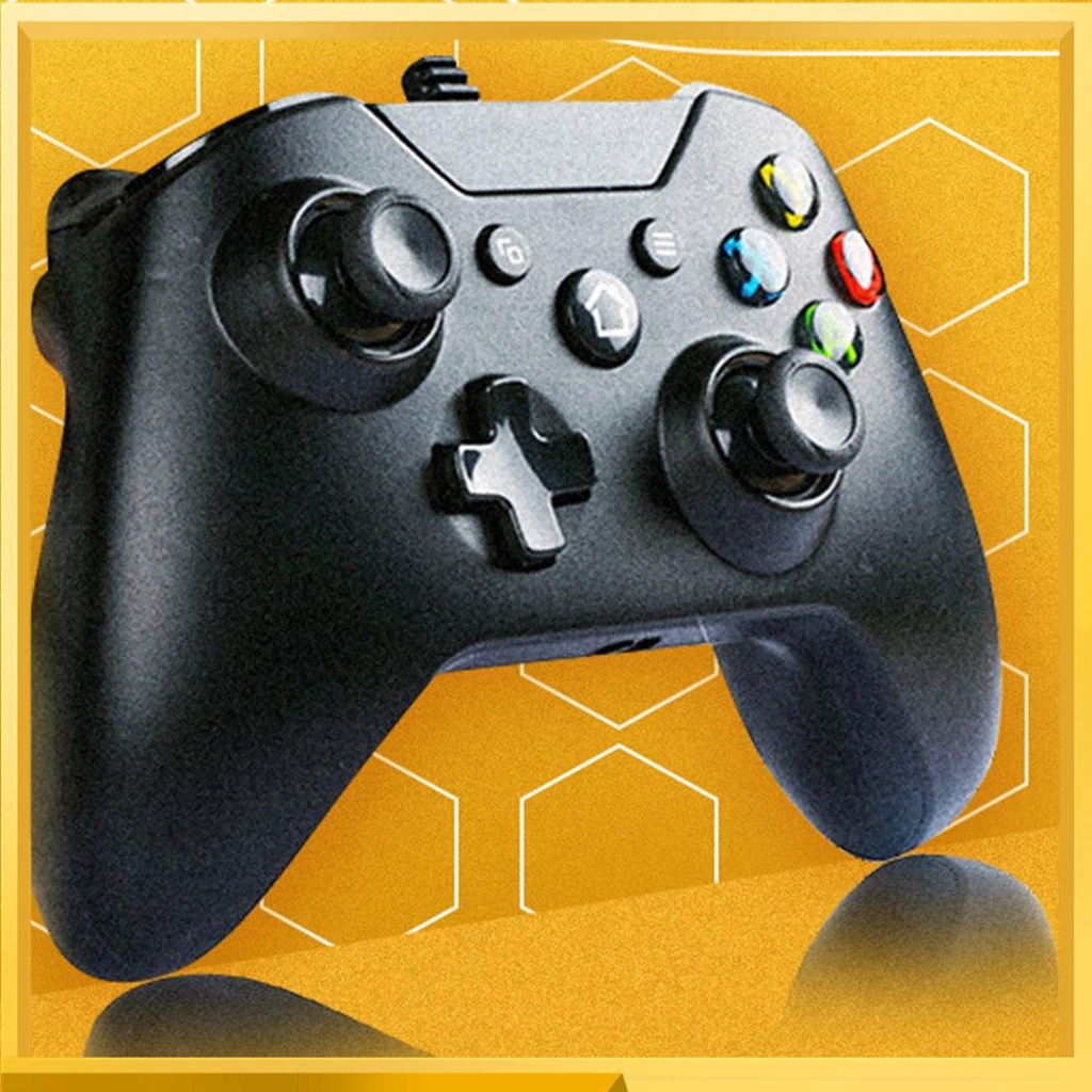 Tay cầm chơi Game có dây và chế độ rung đôi cho Xbox One N-1
