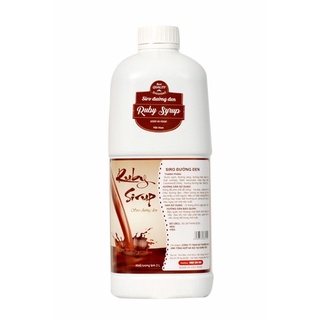 Siro đường đen cao cấp Ruby Syrup 2l