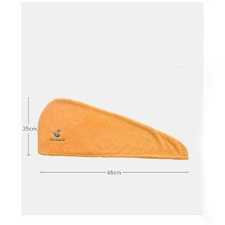 Khăn ủ tóc, khăn quấn tóc sợi microfiber siêu thấm, lông mềm, siêu nhanh khô
