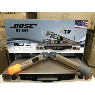 Micro karaoke không dây bose bs9999 mẫu mới 2019