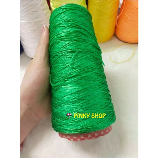 [1 mét] Dây dù, dây cotton 1mm cuộn đủ màu sắc nguyên liệu đan dreamcatcher, vòng tay, phụ kiện handmade Pinky Shop