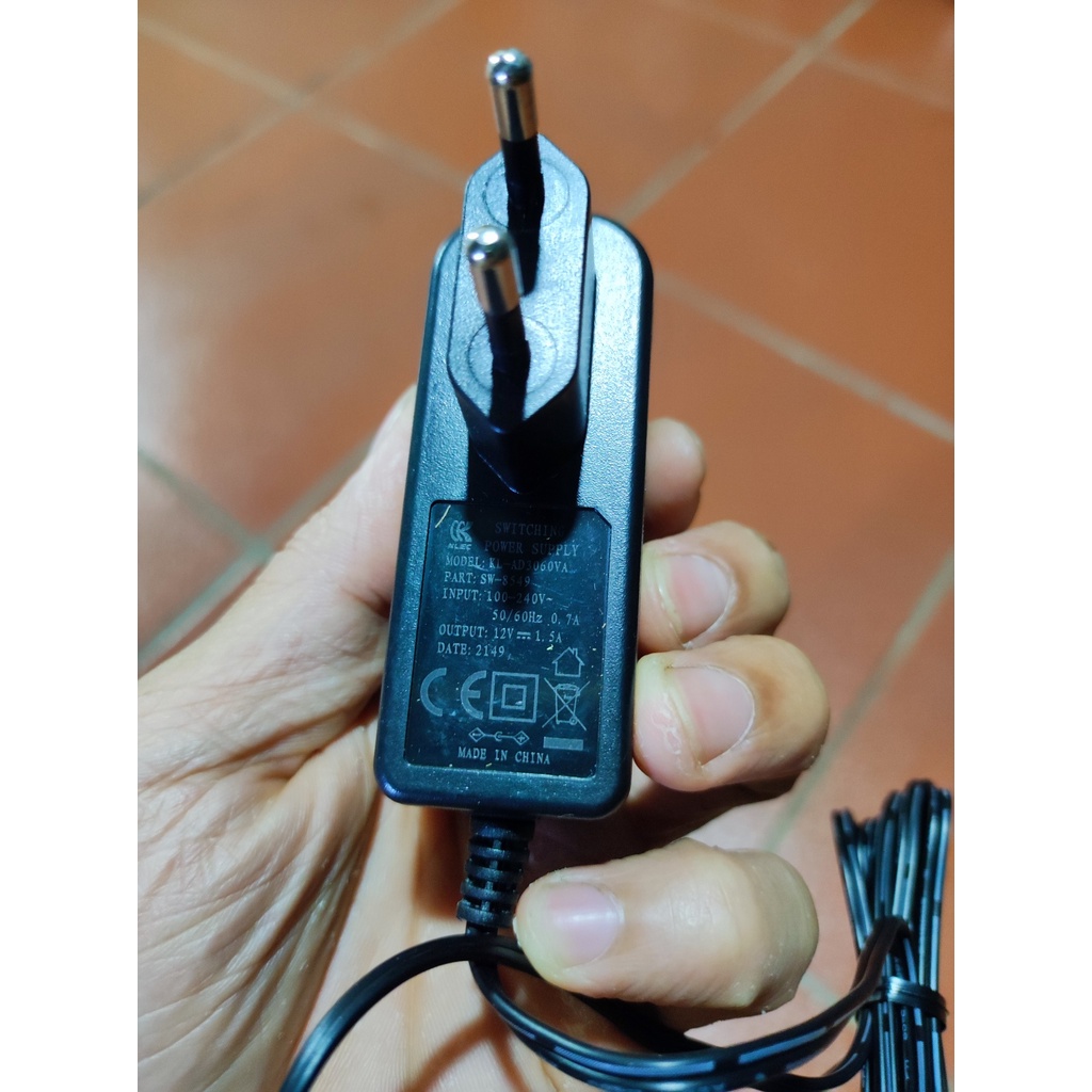 Nguồn modem wifi FPT Chính Hãng mới 100% 12V - 1.5A - ADAPTER 12V - 1.5A modem FPT chính hãng