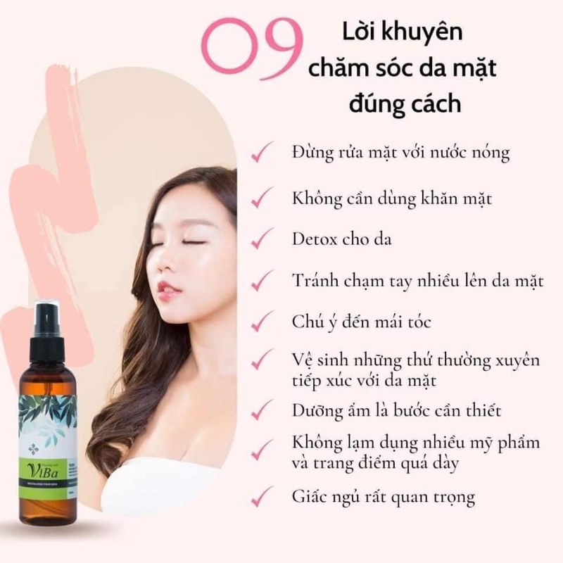Xịt khoáng tươi Viba 250ml