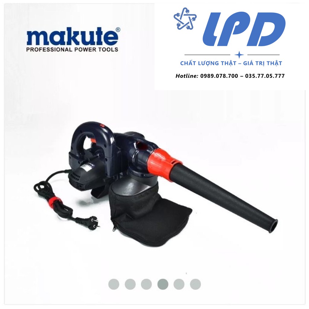 Máy thổi hút bụi 2 chức năng công suất 800W Makute chính hãng