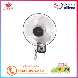 (Giá Tại Kho) Quạt Treo Tường Lifan T-212 - Giao Màu Ngẫu Nhiên