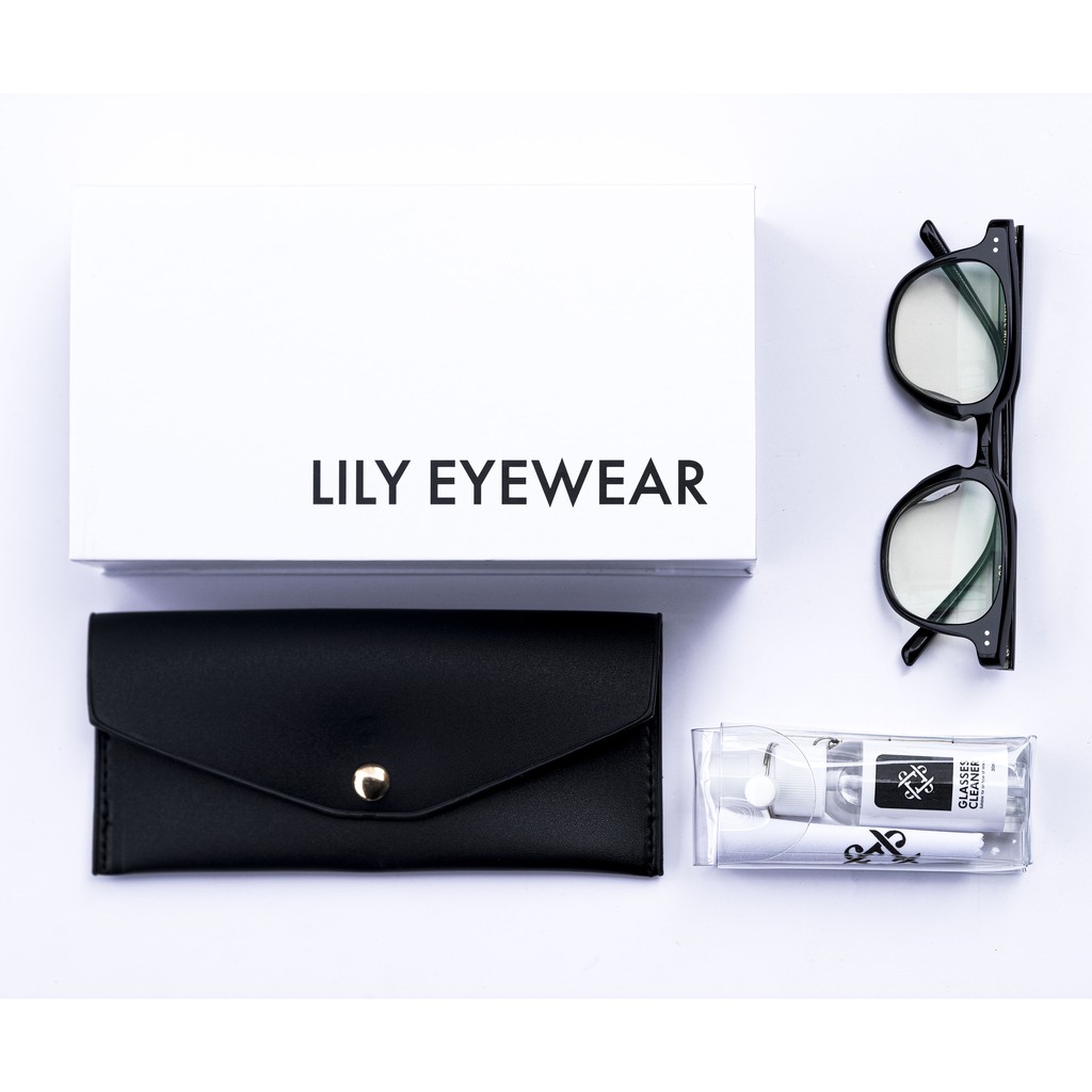 Hộp đựng Kính cận cao cấp cứng cáp LILYEYEWEAR