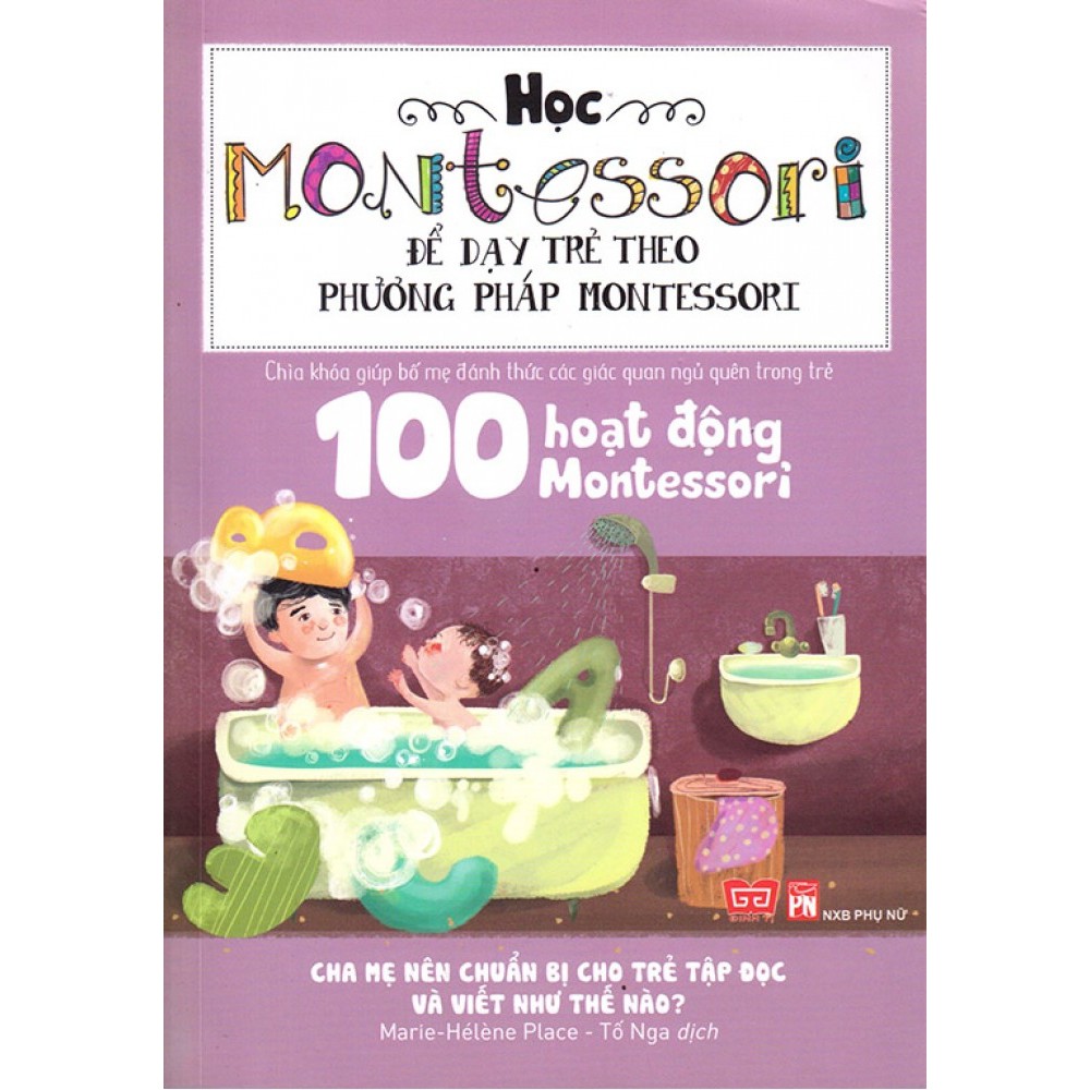 Sách - Combo Combo Học Montessori Để Dạy Trẻ Theo Phương Pháp Montessori (Bộ 4 Cuốn)